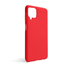 Чехол Full Silicone Case для Samsung Galaxy A12/A125 (2020), А12/А127 (2021) red (14) (без логотипа)
