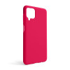 Чохол Full Silicone Case для Samsung Galaxy A12/A125 (2020), А12/А127 (2021) fluorescent rose (37) (без логотипу)