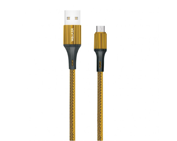 Кабель USB WALKER C705 Micro gold