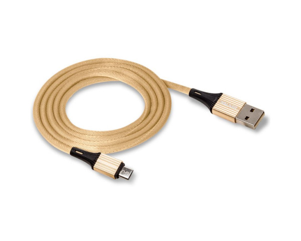 Кабель USB WALKER C705 Micro gold