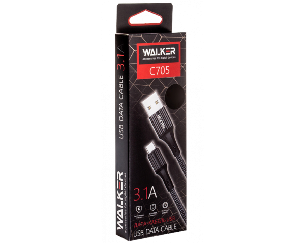 Кабель USB WALKER C705 Micro gold