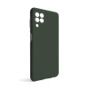 Чохол Full Silicone Case для Samsung Galaxy A22 4G/A225 (2021) dark olive (41) (без логотипу)