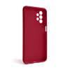 Чохол Full Silicone Case для Samsung Galaxy A23 4G/A235 (2022) fluorescent rose (37) (без логотипу)