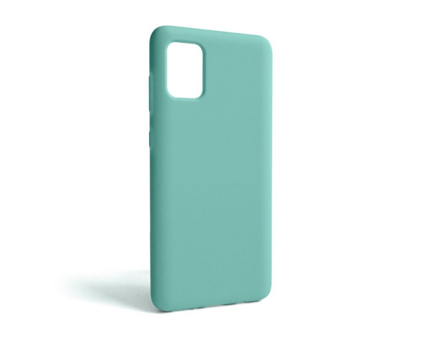 Чехол Full Silicone Case для Samsung Galaxy A31/A315 (2020) turquoise (17) (без логотипа)