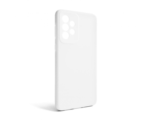 Чехол Full Silicone Case для Samsung Galaxy A33 5G/A336 (2022) white (09) (без логотипа)