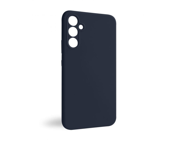 Чехол Full Silicone Case для Samsung Galaxy A34 5G/A346 (2023) dark blue (08) (без логотипа)