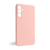 Чехол Full Silicone Case для Samsung Galaxy A34 5G/A346 (2023) light pink (12) (без логотипа)