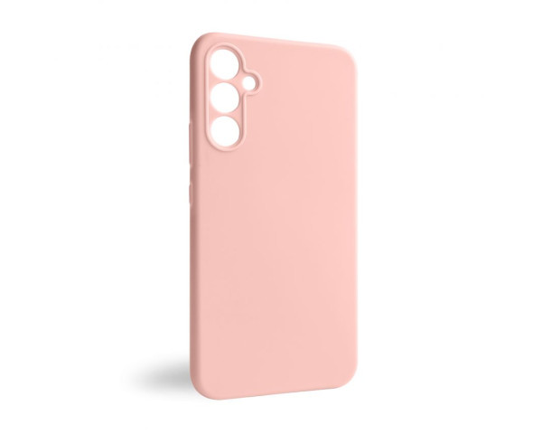 Чехол Full Silicone Case для Samsung Galaxy A34 5G/A346 (2023) light pink (12) (без логотипа)