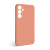 Чехол Full Silicone Case для Samsung Galaxy A35 5G/A356 (2023) peach (27) (без логотипа)