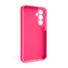 Чохол Full Silicone Case для Samsung Galaxy A35 5G/A356 (2023) fluorescent rose (37) (без логотипу)