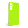 Чохол Full Silicone Case для Samsung Galaxy A35 5G/A356 (2023) fluorescent green (39) (без логотипу)
