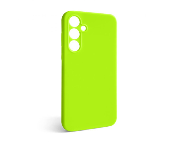 Чохол Full Silicone Case для Samsung Galaxy A35 5G/A356 (2023) fluorescent green (39) (без логотипу)
