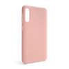 Чехол Full Silicone Case для Samsung Galaxy A50/A505 (2019) light pink (12) (без логотипа)