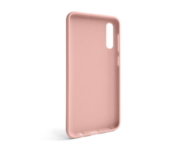 Чехол Full Silicone Case для Samsung Galaxy A50/A505 (2019) light pink (12) (без логотипа)