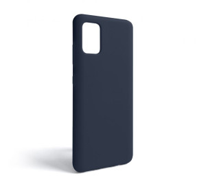 Чохол Full Silicone Case для Samsung Galaxy A51/A515 (2019) dark blue (08) (без логотипу)