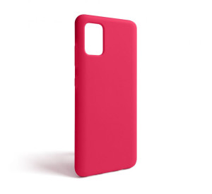 Чохол Full Silicone Case для Samsung Galaxy A51/A515 (2019) rose red (42) (без логотипу)
