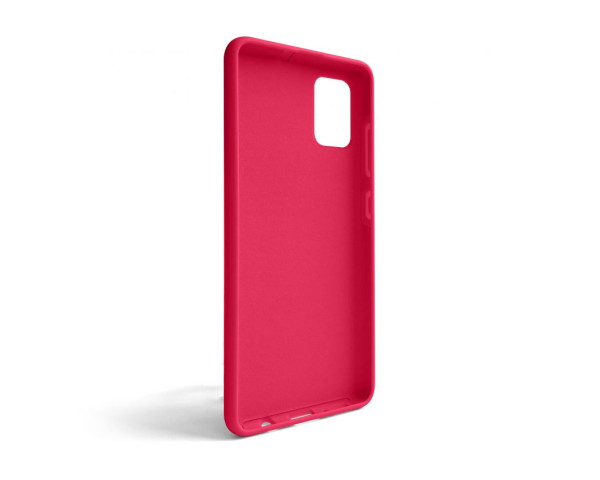 Чехол Full Silicone Case для Samsung Galaxy A51/A515 (2019) rose red (42) (без логотипа)