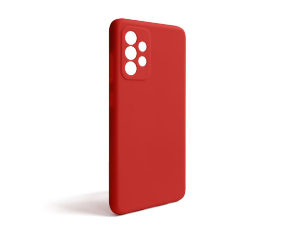 Чехол Full Silicone Case для Samsung Galaxy A52 4G/A525 (2021) red (14) (без логотипа)