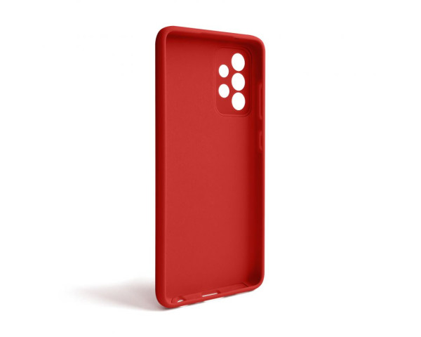 Чехол Full Silicone Case для Samsung Galaxy A52 4G/A525 (2021) red (14) (без логотипа)