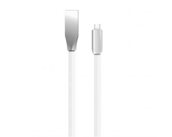 Кабель USB WALKER C710 Micro white