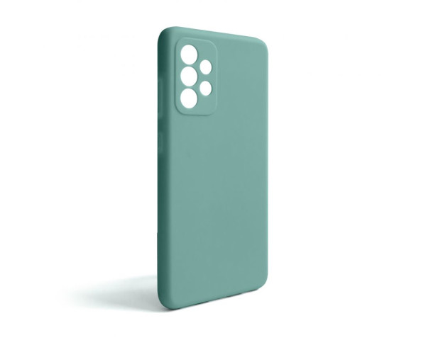 Чехол Full Silicone Case для Samsung Galaxy A52 4G/A525 (2021) turquoise (17) (без логотипа)