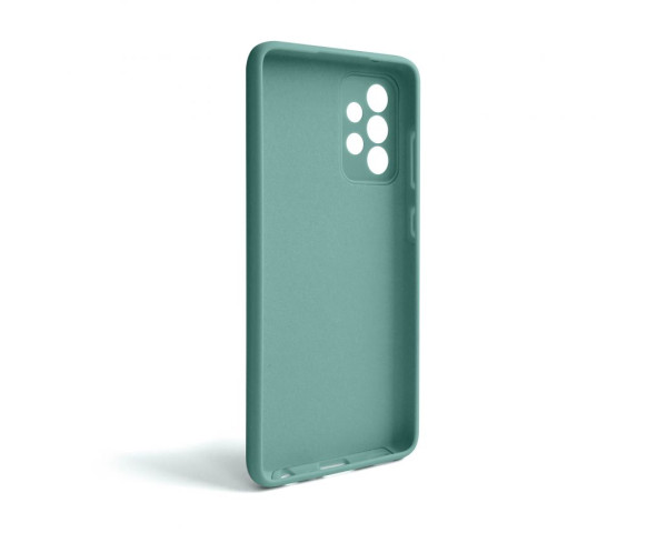 Чехол Full Silicone Case для Samsung Galaxy A52 4G/A525 (2021) turquoise (17) (без логотипа)