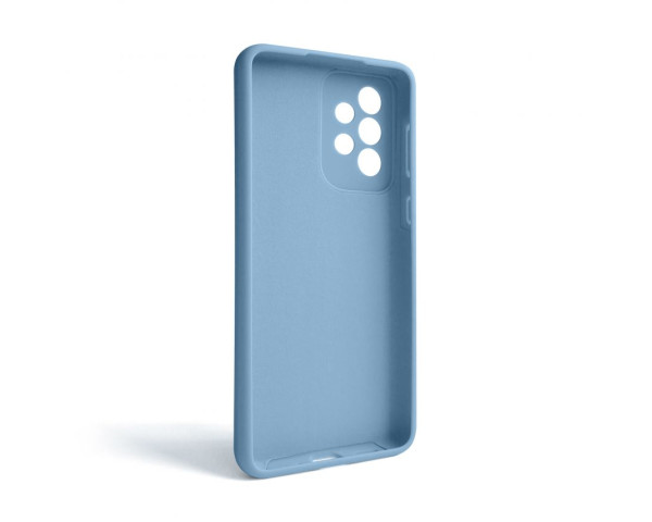 Чехол Full Silicone Case для Samsung Galaxy A53 5G/A536 (2022) light blue (05) (без логотипа)