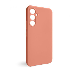 Чехол Full Silicone Case для Samsung Galaxy A55 5G/A556 (2024) peach (27) (без логотипа)