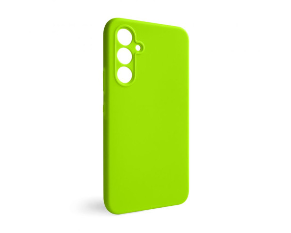 Чохол Full Silicone Case для Samsung Galaxy A55 5G/A556 (2024) fluorescent green (39) (без логотипу)