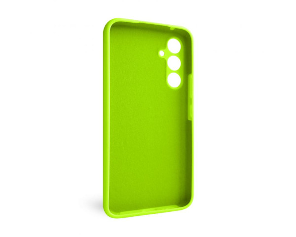 Чохол Full Silicone Case для Samsung Galaxy A55 5G/A556 (2024) fluorescent green (39) (без логотипу)