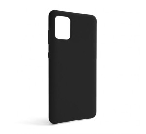 Чохол Full Silicone Case для Samsung Galaxy A71/A715 (2020) black (18) (без логотипу)