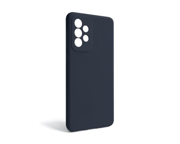 Чохол Full Silicone Case для Samsung Galaxy A73 5G/A736 (2022) dark blue (08) (без логотипу)