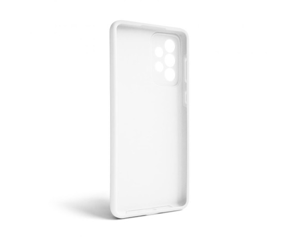 Чохол Full Silicone Case для Samsung Galaxy A73 5G/A736 (2022) white (09) (без логотипу)