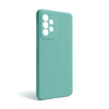 Чохол Full Silicone Case для Samsung Galaxy A73 5G/A736 (2022) turquoise (17) (без логотипу)