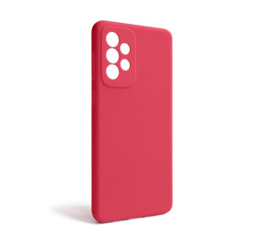 Чохол Full Silicone Case для Samsung Galaxy A73 5G/A736 (2022) rose red (42) (без логотипу)