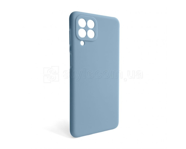 Чохол Full Silicone Case для Samsung Galaxy M53/M536 (2022) light blue (05) (без логотипу)