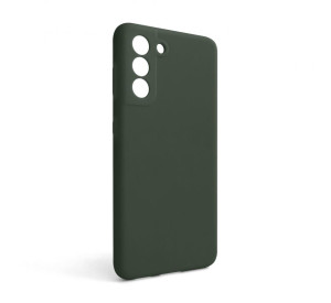 Чохол Full Silicone Case для Samsung Galaxy S21/G991 (2021) dark olive (41) (без логотипу)