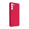 Чохол Full Silicone Case для Samsung Galaxy S21 FE/G990 (2022) rose red (42) (без логотипу)