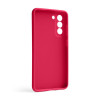 Чохол Full Silicone Case для Samsung Galaxy S21 FE/G990 (2022) rose red (42) (без логотипу)