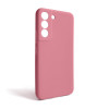 Чохол Full Silicone Case для Samsung Galaxy S22/S901 (2022) light pink (12) (без логотипу)