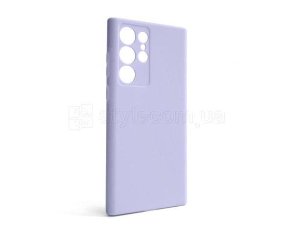 Чохол Full Silicone Case для Samsung Galaxy S22 Ultra/S908 (2022) elegant purple (26) (без логотипу)