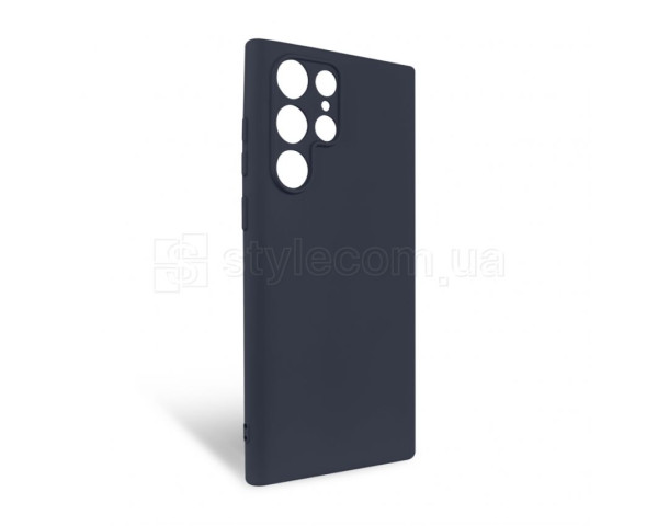 Чохол Full Silicone Case для Samsung Galaxy S23 Ultra/S911 (2023) dark blue (08) (без логотипу)