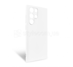Чохол Full Silicone Case для Samsung Galaxy S23 Ultra/S911 (2023) white (09) (без логотипу)