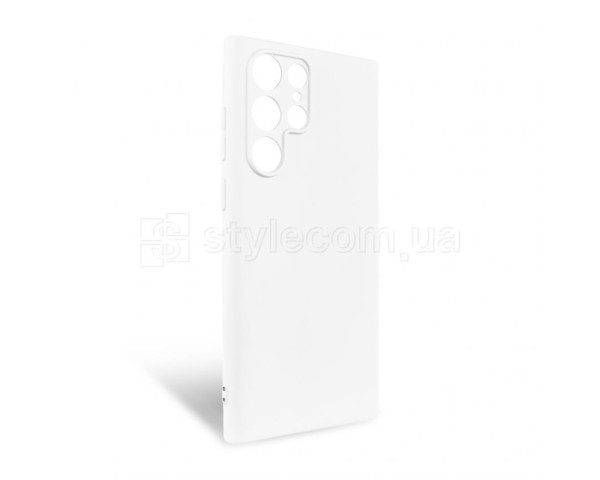 Чохол Full Silicone Case для Samsung Galaxy S23 Ultra/S911 (2023) white (09) (без логотипу)