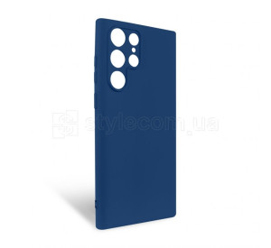 Чохол Full Silicone Case для Samsung Galaxy S23 Ultra/S911 (2023) blue cobalt (20) (без логотипу)