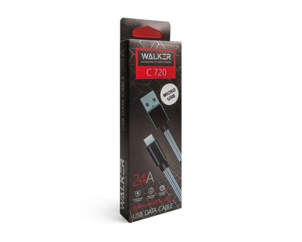 Кабель USB WALKER C720 Micro white