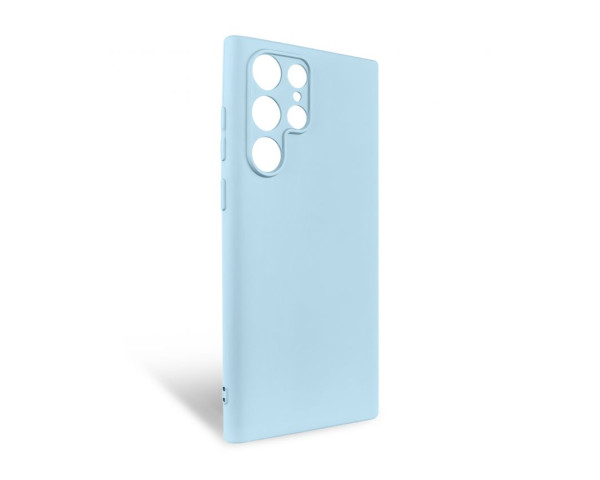 Чохол Full Silicone Case для Samsung Galaxy S24 Ultra/S921 (2024) light blue (05) (без логотипу)