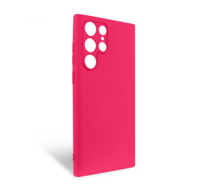 Чохол Full Silicone Case для Samsung Galaxy S24 Ultra/S921 (2024) fluorescent rose (37) (без логотипу)