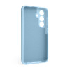 Чехол Full Silicone Case для Samsung Galaxy S24/S921 (2024), S25/S931 (2025) light blue (05) (без логотипа)