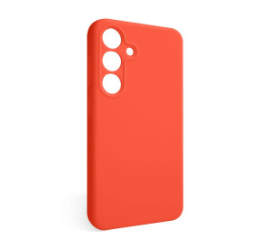 Чохол Full Silicone Case для Samsung Galaxy S24/S921 (2024), S25/S931 (2025) orange (13) (без логотипу)